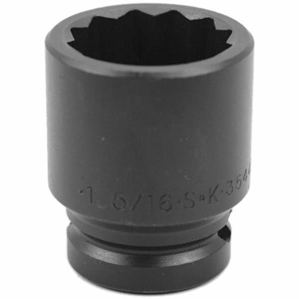 SK - Impact Socket - 3/4"DR 12PT 1-5/16" THIN WALL IMPACT SOCKET - USA Tool & Supply