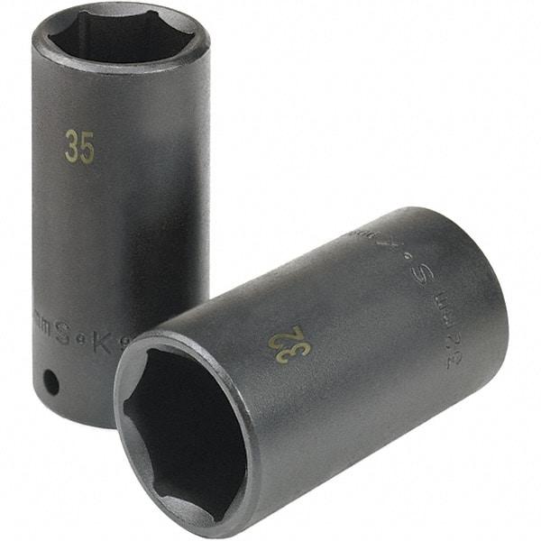 SK - Impact Socket - 1/2"DR 28MM DEEP IMPACT SOCKET - USA Tool & Supply