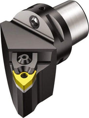 Sandvik Coromant - Left Hand Cut, Size C4, WNMG 432 Insert Compatiblity, Modular Turning & Profiling Cutting Unit Head - 27mm Ctr to Cutting Edge, 50mm Head Length, Through Coolant, Series T-Max P - USA Tool & Supply
