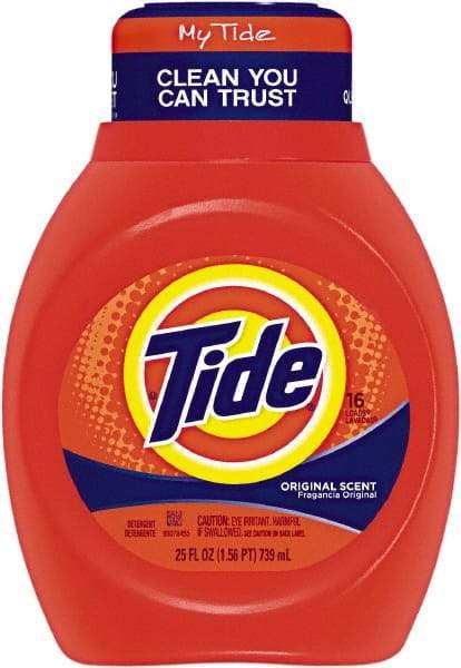 Tide - 25 oz Liquid Laundry Detergent - Original Scent - USA Tool & Supply