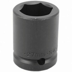 SK - Impact Socket - 3/4"DR 27MM IMPACT SOCKET - USA Tool & Supply
