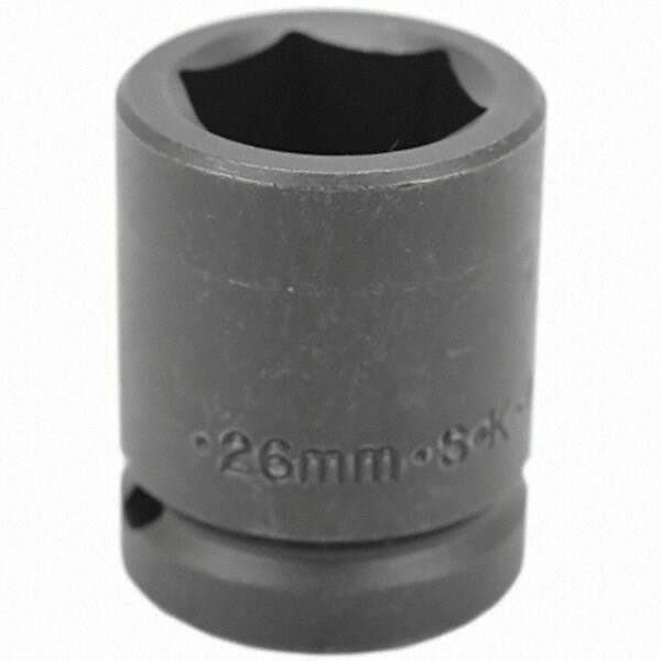 SK - Impact Socket - 3/4"DR 26MM IMPACT SOCKET - USA Tool & Supply
