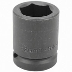 SK - Impact Socket - 3/4"DR 26MM IMPACT SOCKET - USA Tool & Supply
