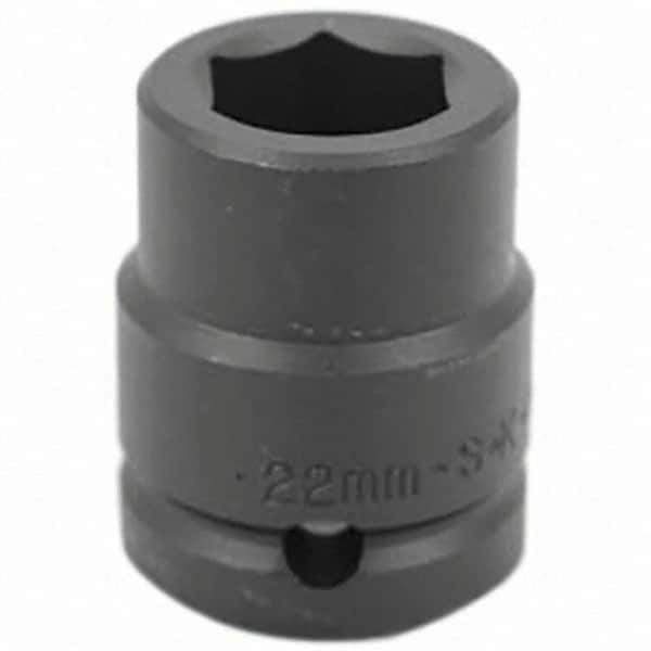 SK - Impact Socket - 3/4"DR 22MM IMPACT SOCKET - USA Tool & Supply