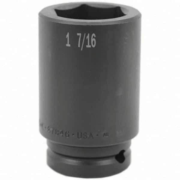SK - Impact Socket - 3/4"DR 1-7/16" DEEP IMPACT SOCKET - USA Tool & Supply