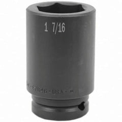 SK - Impact Socket - 3/4"DR 1-7/16" DEEP IMPACT SOCKET - USA Tool & Supply