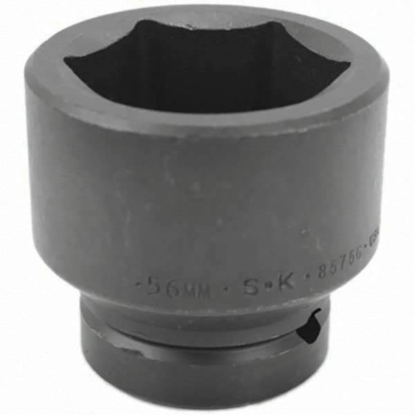 SK - Impact Socket - 1"DR 56MM IMPACT SOCKET - USA Tool & Supply