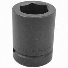 SK - Impact Socket - 1"DR 32MM IMPACT SOCKET - USA Tool & Supply