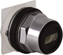 Schneider Electric - 1.18 Inch Mount Hole, 3 Position, Pushbutton Operated, Selector Switch Only - Momentary (MO), without Contact Blocks, Weatherproof and Dust and Oil Resistant - USA Tool & Supply