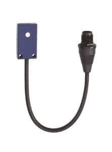 Telemecanique Sensors - PNP, 0.1m Detection, Flat, Ultrasonic Proximity Sensor - 3 Wires, IP67, 12 to 24 VDC, 8mm Wide - USA Tool & Supply