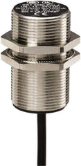 Telemecanique Sensors - PNP, 10mm Detection, Cylinder, Inductive Proximity Sensor - 3 Wires, IP67, 12 to 24 VDC, M30x1.5 Thread, 52mm Long - USA Tool & Supply