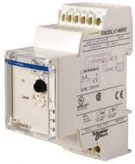 Schneider Electric - NC/NO, 24-240 VAC/DC Control Relay - DIN Rail Mount - USA Tool & Supply