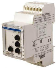 Schneider Electric - NC/NO, 208-480 VAC Control Relay - 1 to 10 Amps - USA Tool & Supply