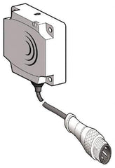 Telemecanique Sensors - PNP, NC, 15 to 25mm Detection, Flat, Inductive Proximity Sensor - 3 Wires, IP67, 12 to 24 VDC, 40mm Wide - USA Tool & Supply