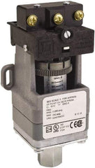 Square D - SPDT, 1.5 to 75 psi, Electromechanical Pressure and Level Switch - Adjustable Pressure, 120 VAC at 6 Amp, 125 VDC at 0.22 Amp, 240 VAC at 3 Amp, 250 VDC at 0.27 Amp, 1/4 Inch Connector, Screw Terminal, For Use with 9012G - USA Tool & Supply