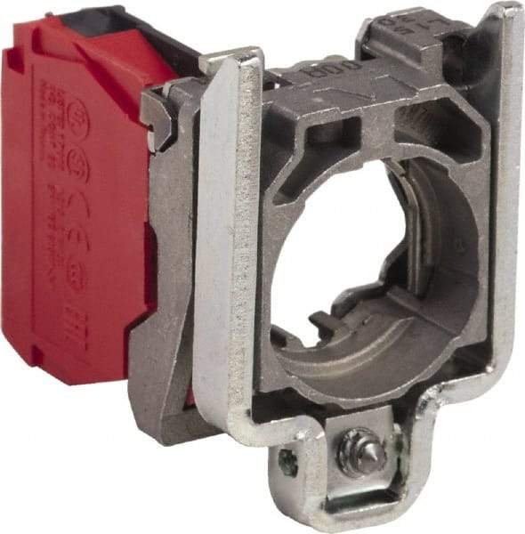 Schneider Electric - NC, Electrical Switch Contact Block - 0.87 Inch Hole, 22mm Hole - USA Tool & Supply