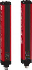 Telemecanique Sensors - 8 Beam, 6.3 Inch Height Protection, 10, 20m Max Sensing, 14 to 131°F, Hand Protection 4, Safety Light Curtain - 24 VDC, Red, Aluminum - USA Tool & Supply