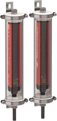 Telemecanique Sensors - 30 Beam, 12.2 Inch Height Protection, 2, 5m Max Sensing, -13 to 131°F, Finger/Hand Protection 4, Safety Light Curtain - 24 VDC, Red - USA Tool & Supply