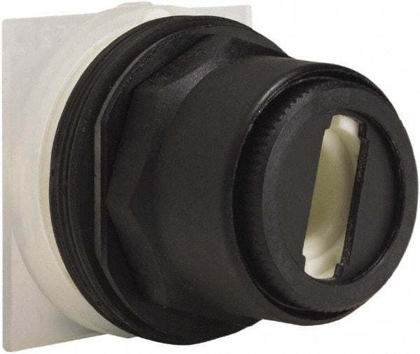 Schneider Electric - 30mm Mount Hole, 3 Position, Selector Switch Only - Momentary (MO), Nonilluminated, without Contact Blocks, Shock and Vibration Resistant - USA Tool & Supply