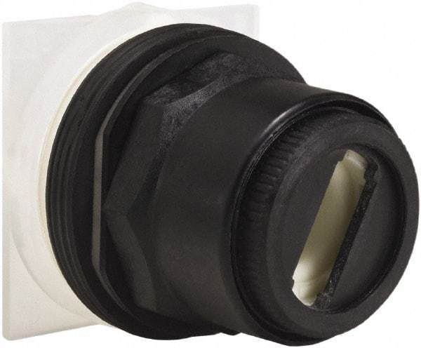 Schneider Electric - 30mm Mount Hole, 3 Position, Selector Switch Only - Momentary (MO), Nonilluminated, without Contact Blocks, Shock and Vibration Resistant - USA Tool & Supply