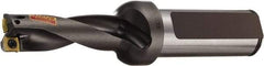 Sandvik Coromant - 71mm Max Drill Depth, 3.02222xD, 22.5mm Diam, Indexable Insert Drill - 2 Inserts, 25mm Shank Diam, Flange Shank - USA Tool & Supply
