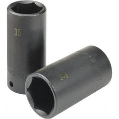 SK - Impact Socket - 3/4"DR 6PT 33MM DEEP IMPACT SOCKET - USA Tool & Supply