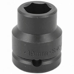 SK - Impact Socket - 3/4"DR 19MM IMPACT SOCKET - USA Tool & Supply