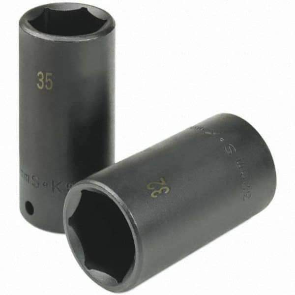 SK - Impact Socket - 1"DR 6PT 1-7/8" DEEP IMPACT SOCKET - USA Tool & Supply