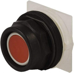 Schneider Electric - 30mm Mount Hole, Extended Straight, Pushbutton Switch Only - Red Pushbutton, Momentary (MO) - USA Tool & Supply