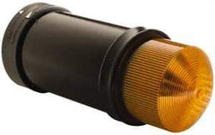 Schneider Electric - 24 VAC/VDC, 4X NEMA Rated, Strobe Tube, Orange, Flashing Light - 60 Flashes per min, 70mm Pipe/Pendant, 70mm Diameter, 157mm High, IP65, IP66 Ingress Rating - USA Tool & Supply