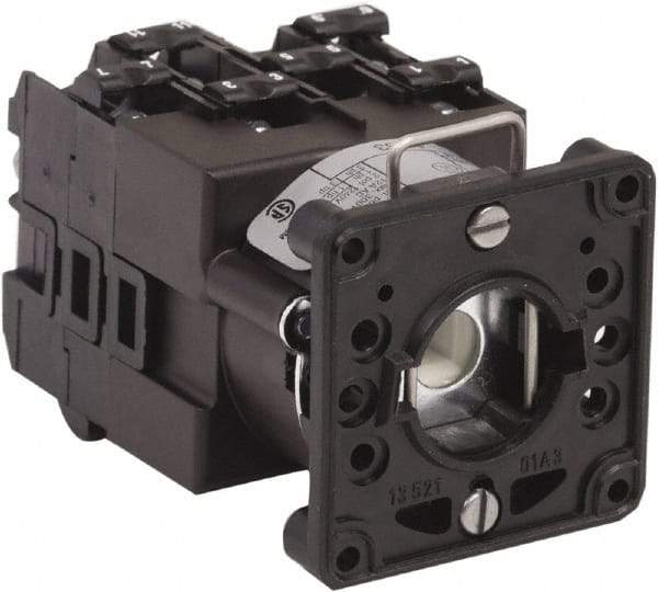 Square D - 1 & 3 Phase, 300VAC, 2 & 3 Pole, Enclosed Cam & Disconnect Switch - 2 & 3 Wires - USA Tool & Supply