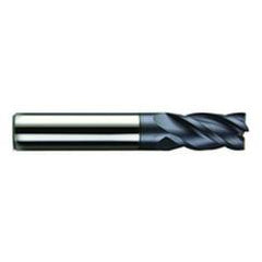 1/2" Dia. - 3" OAL - AlTiN - CBD - Vari Helix HP End Mill - 4 FL - USA Tool & Supply