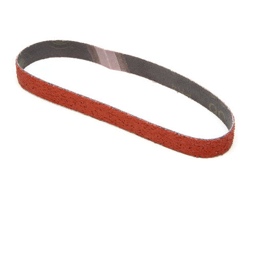 ‎3M Cloth Belt 777F 100 YF-weight 1-1/4″ × 81″ Film-lok Single-flex - Exact Industrial Supply