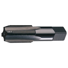 ‎1/4-18 NPSF 4 Flute HSS Medium Hook Straight Pipe Tap- Bright - Exact Industrial Supply