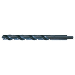41/64 RHS / RHC HSS 118 Degree Radial Point Automotive Tanged Shank Drill - Steam Oxide - Exact Industrial Supply