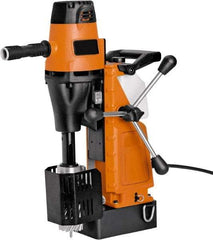 Cleveland Steel Tool - 3" Travel, Portable Magnetic Drill Press - 660 RPM, 11.7 Amps, 1.8 hp, 1400 Watts - USA Tool & Supply