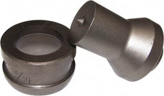 Cleveland Steel Tool - 3/4 Inch Long x 3/4 Inch Diameter Round Ironworker Die - 3/4 Inch Head Height - USA Tool & Supply