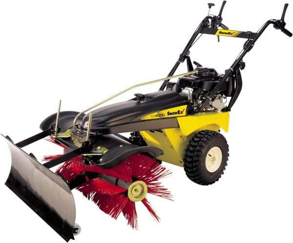 Trynex - 40" Clearing Width Self Propelled Rotary Snow Plow & Brush - 3 Forward Speeds, 1 Reverse Speed, 42-1/2" High x 39.37" Wide x 80" Deep - USA Tool & Supply