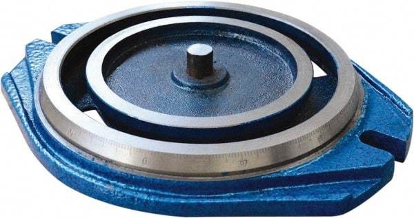 Interstate - 1 Piece Vise Swivel Base - Cast Iron - USA Tool & Supply