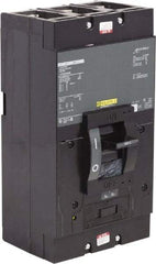 Square D - 400 Amp, 600 V, 3 Pole, Panel Mount Molded Case Circuit Breaker - Magnetic Trip, Multiple Breaking Capacity Ratings - USA Tool & Supply