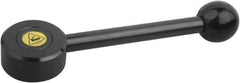 KIPP - M12, Steel Threaded Hole Adjustable Clamping Handle - 170.5mm OAL, 33mm High - USA Tool & Supply