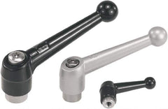 KIPP - M12, Zinc Threaded Hole Adjustable Clamping Handle - 108mm OAL, 72mm High - USA Tool & Supply