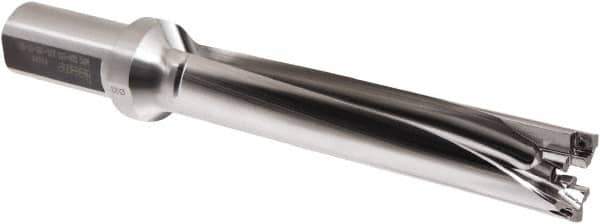 Iscar - 32mm Max Diam, 5xD, 160mm Max Drill Depth, 32mm Shank Diam, 260mm OAL, Replaceable Tip Drill - 10.2362" OAL, 5xD Drill Depth by Diam Ratio - USA Tool & Supply