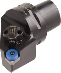 Iscar - Right Hand Cut, Size C5, Various Insert Compatiblity, External Modular Turning & Profiling Cutting Unit Head - 35mm Ctr to Cutting Edge, 60mm Head Length, Through Coolant, Series CAMFIX, Heliturn LD, JetHPLine - USA Tool & Supply