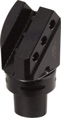 Iscar - 102mm Head Length, Modular Grooving Blade Holder Head - Left Hand Cut, System Size C6, Through Coolant, Series CAMFIX - USA Tool & Supply