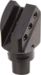 Iscar - 127mm Head Length, Modular Grooving Blade Holder Head - Left Hand Cut, System Size C5, Through Coolant, Series CAMFIX - USA Tool & Supply
