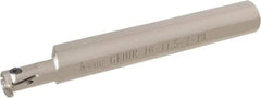Iscar - GEHI, Internal, Right Hand, 3mm Max Depth of Cut, 1.9 to 2.4mm Groove Width, Indexable Grooving Tool Holder - GEMI, GEPI Insert Compatibility, 16mm Shank Width, 125mm OAL, Through Coolant - USA Tool & Supply