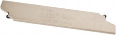 Iscar - Neutral Cut Indexable Grooving Cartridge - TIGER-IQ Insert Style - USA Tool & Supply