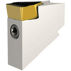 Iscar - Neutral Cut Indexable Grooving Cartridge - TIGER-IQ Insert Style - USA Tool & Supply