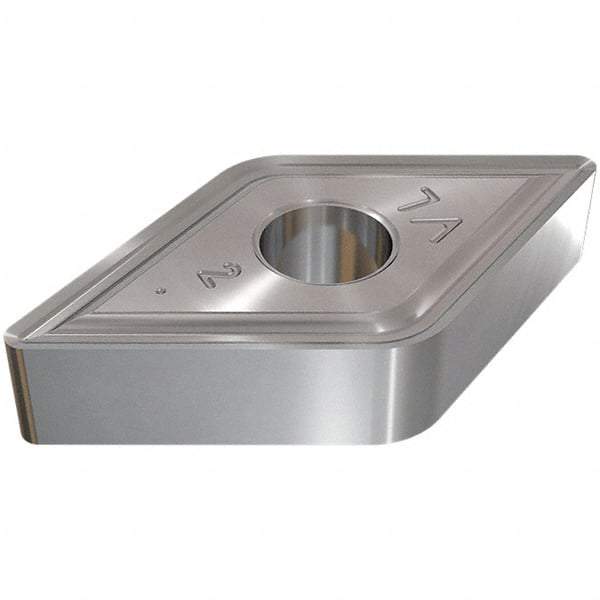 Iscar - DNMG331 VL Grade IC806 Carbide Turning Insert - TiN/TiAlN Finish, 55° Diamond, 3/8" Inscr Circle, 3/16" Thick, 1/64" Corner Radius - USA Tool & Supply